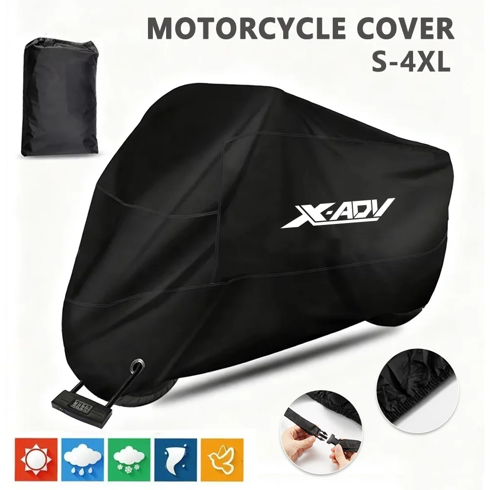 For Honda XADV750 XADV150 X-ADV X Adv 750 Protector Cover Weather And Lightning Protection Rain Waterproof Cover