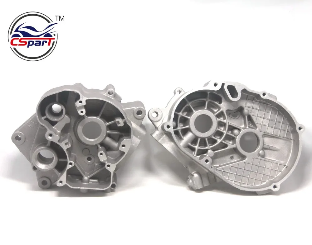 Left and right 2PCS crankcase For Husky Boy Malaguiti Grizzly LEM 50CC AC Franco Morini S6E/T/S/C