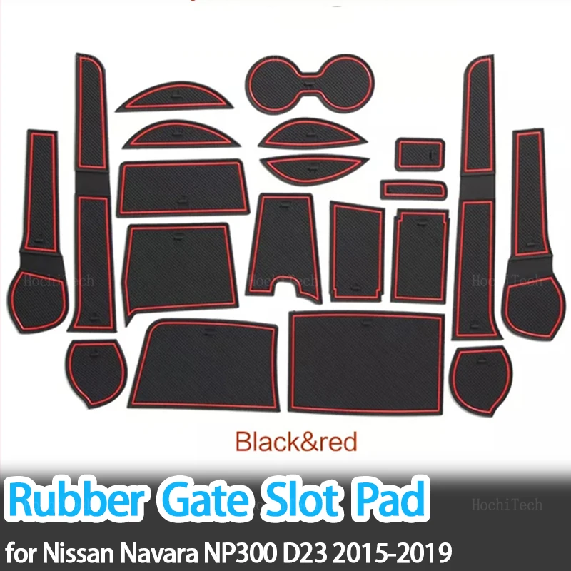 

Door Groove Pad Rubber Dust-proof Mat Cup Anti-Slip Gate Slot Car Sticker for Toyota Fortuner SW4 SR5 AN150 AN160 2016-2020