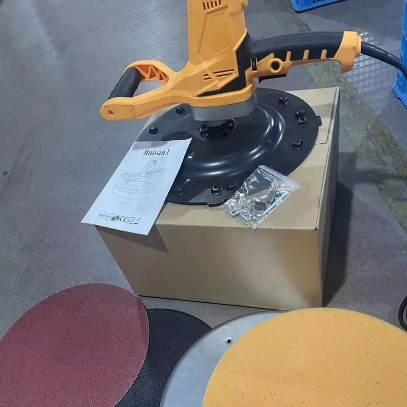 High Quality Portable Hand-Held Electric Wall Sander Polishing Cement Plastering Machine