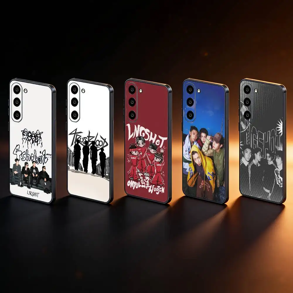 

LNGSHOT Hip-hop Phone Case For Samsung Galaxy A73,A72,A71,A70,A53,A52,A51,Others Soft Black Cover
