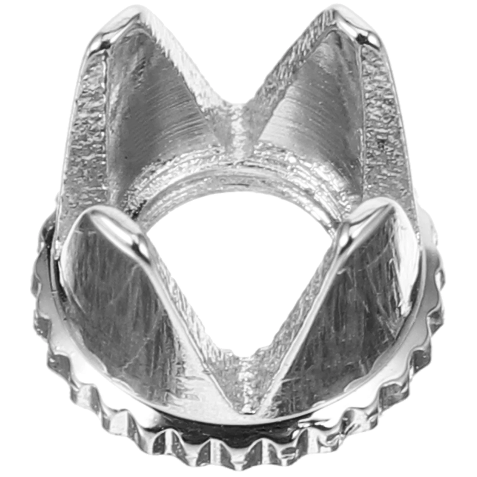 Tapa de boquilla de aerógrafo, punta de Metal de acero inoxidable para aerógrafo, pintura en aerosol de precisión, piezas de repuesto resistentes, suministros de arte