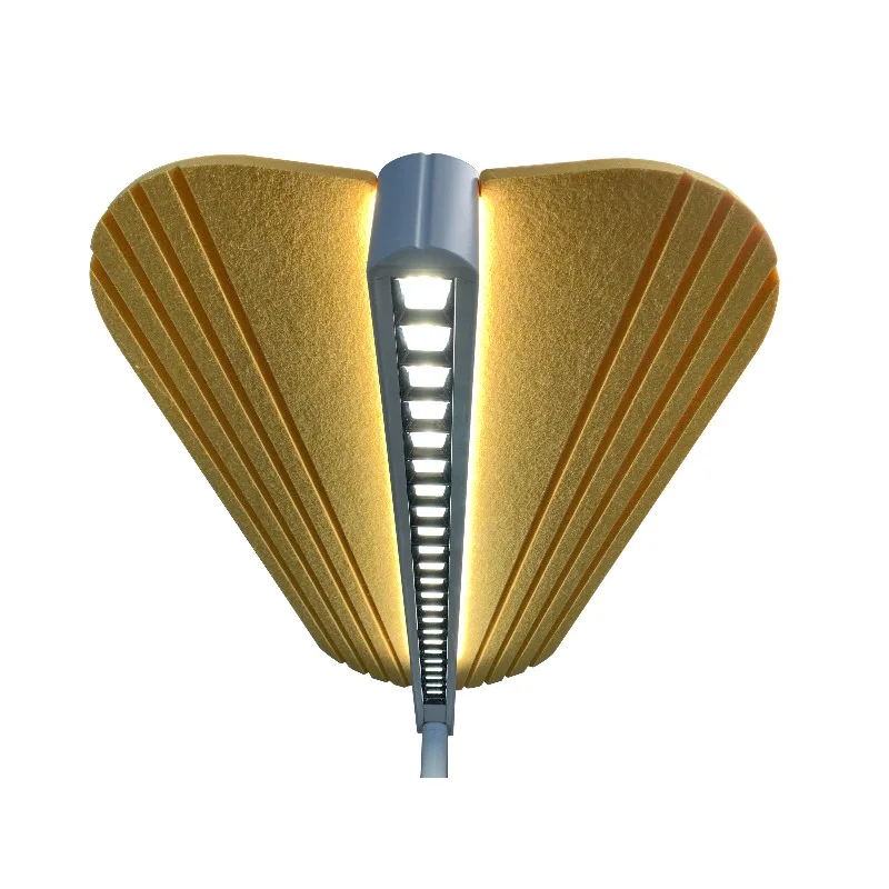 Smart LED winged lampshade office floor lamp factory supplies residential lighting throughout hotel rooms