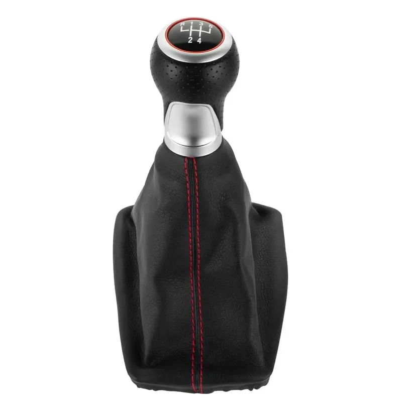 for Audi A4 S4 Q5 Series Gear Shift Knob Dust Cover Boot Trim Integrated Set Transmission Lever Handle Accessories