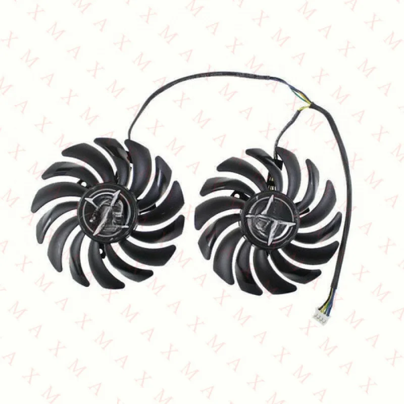 

LL пара вентиляторов-кулер для MSI ARMOR RX570 RX580 RX470 RX480 PLD09210B12HH 85 мм