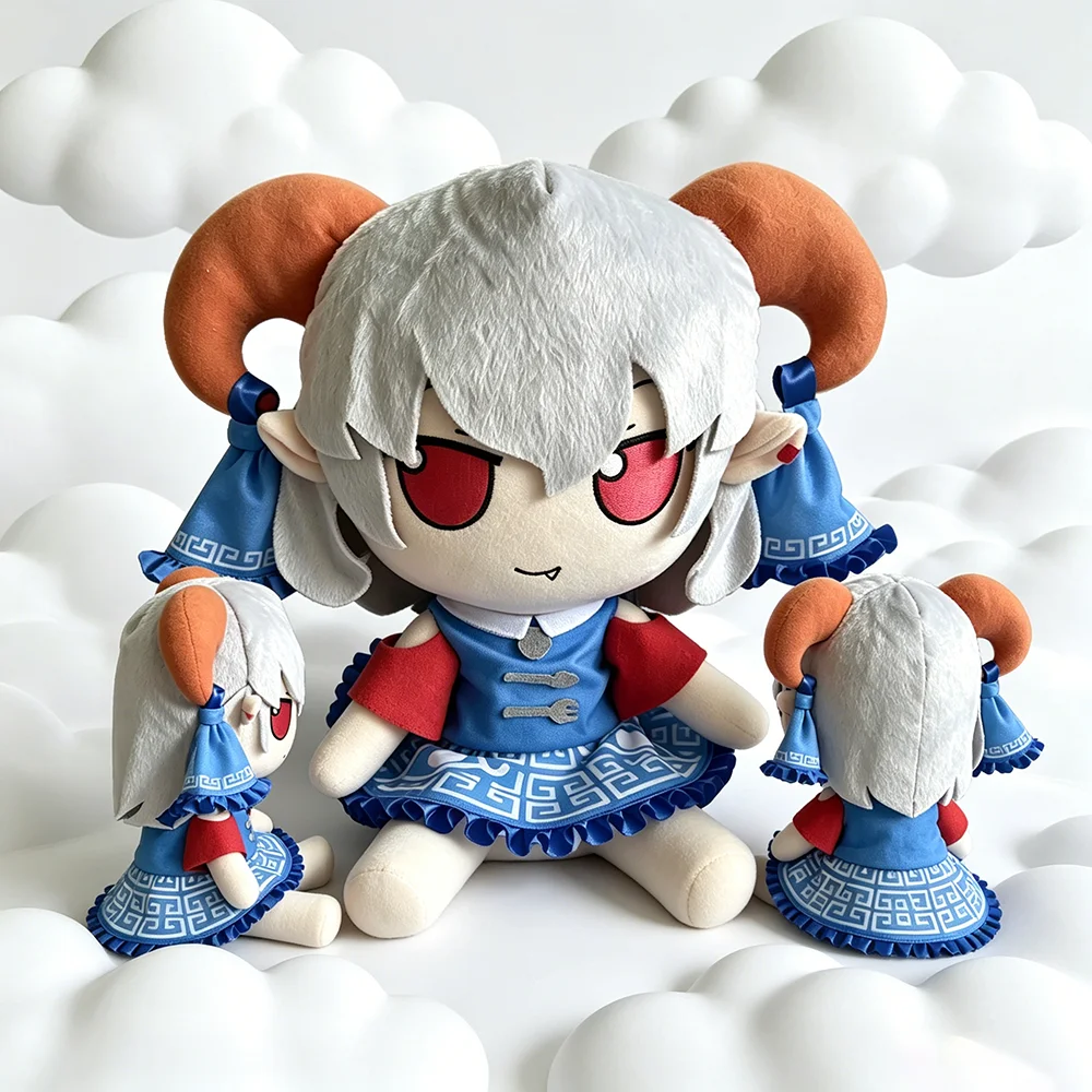 touhou-project-totetsu-yuma-30cm-anime-fumo-cartoon-figure-cosplay-plush-figurine-model-sitting-posture-maumet-pillow-cartoon