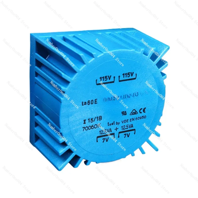 

25W dual 7V 9V 12V 15V 18V 22V sealed square transformer