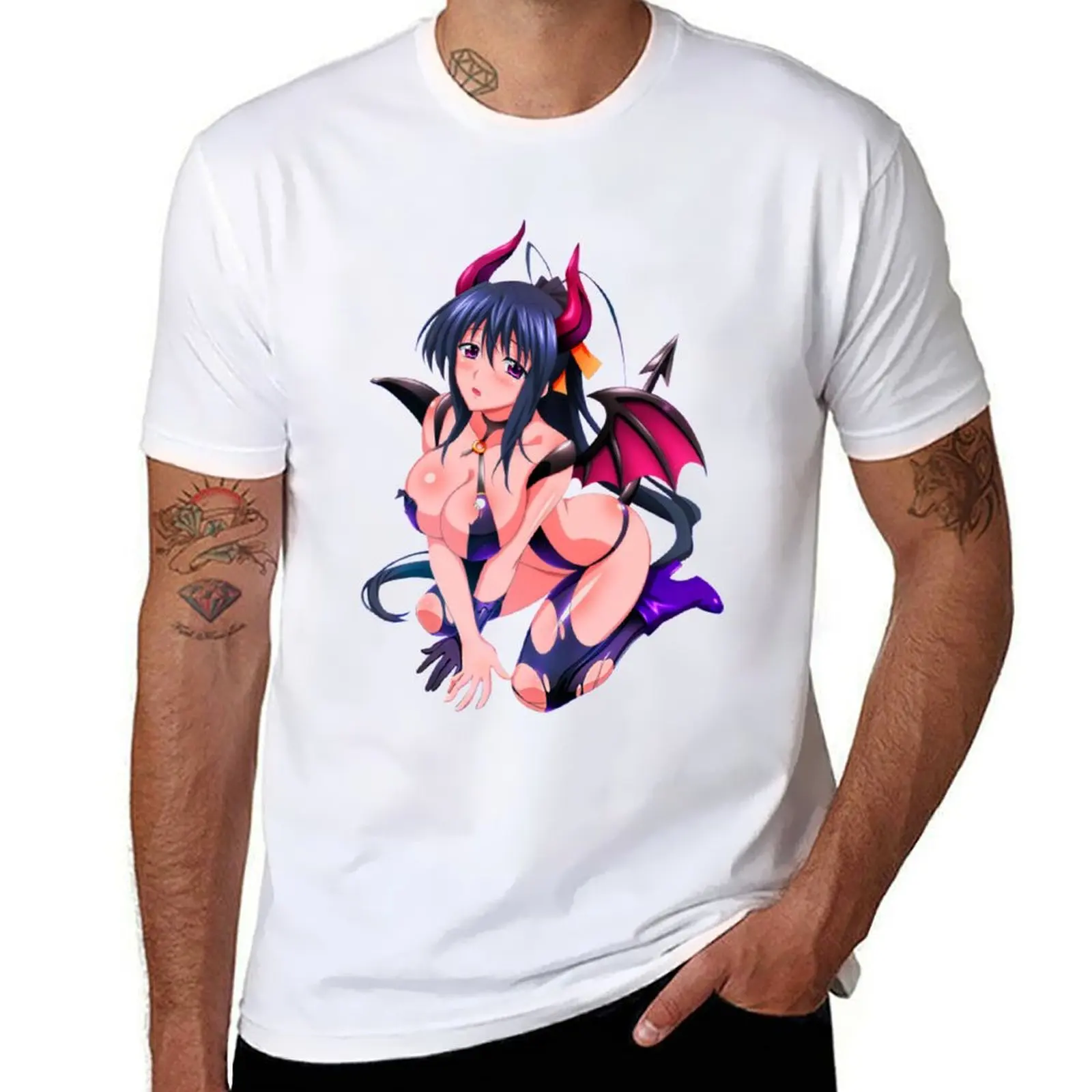 

Himejima Akeno T-Shirt t shirt for man 100 percent cotton t shirts for man pack cotton T-Shirt