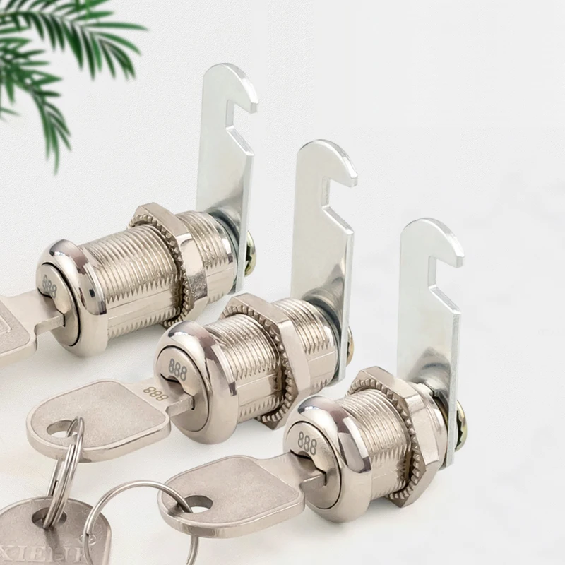 1PCS File Cabinet Lock Iron Sheet Cabinet Universal C-Grade Anti-Theft Lock Core Single/Double Door