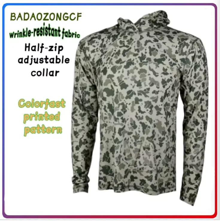 HUK Fishing Clothing Men Performance Long Sleeve Uv Protection Sweatshirt Breathable Tops Summer Fishing Shirts Camisa De Pesca
