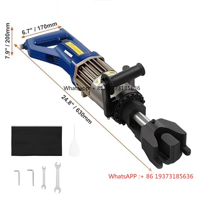 

900W Portable Electric Rebar Bender Industrial Grade Hydraulic Rebar Bending Machine with 0-130 Degree Angle