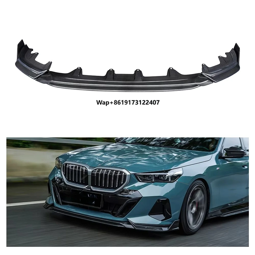 

OEM/ODM for 5 Series G60 High Quality 100% Dry Carbon Fiber Front Bumper Spoiler Lip Diffuser Body Kit