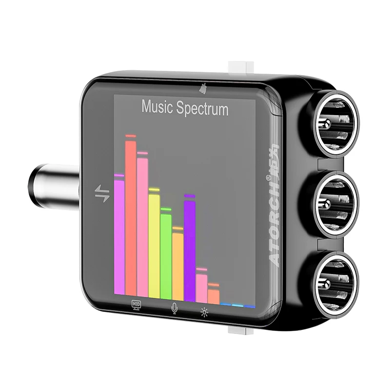 ATORCH D5P Touchscreen DC5.5 Tester DC 4.5-80V 12A Digital Voltmeter Amperemeter Wattmeter Batteriekapazität Leistungsanalysator Monitor – Detail 31