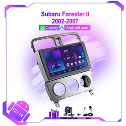8G 128G For Subaru Forester SG 2002 -2008 GPS Navigation Car Radio Android 4G WIFI Multimedia Video Player 2din Stereo Head Unit