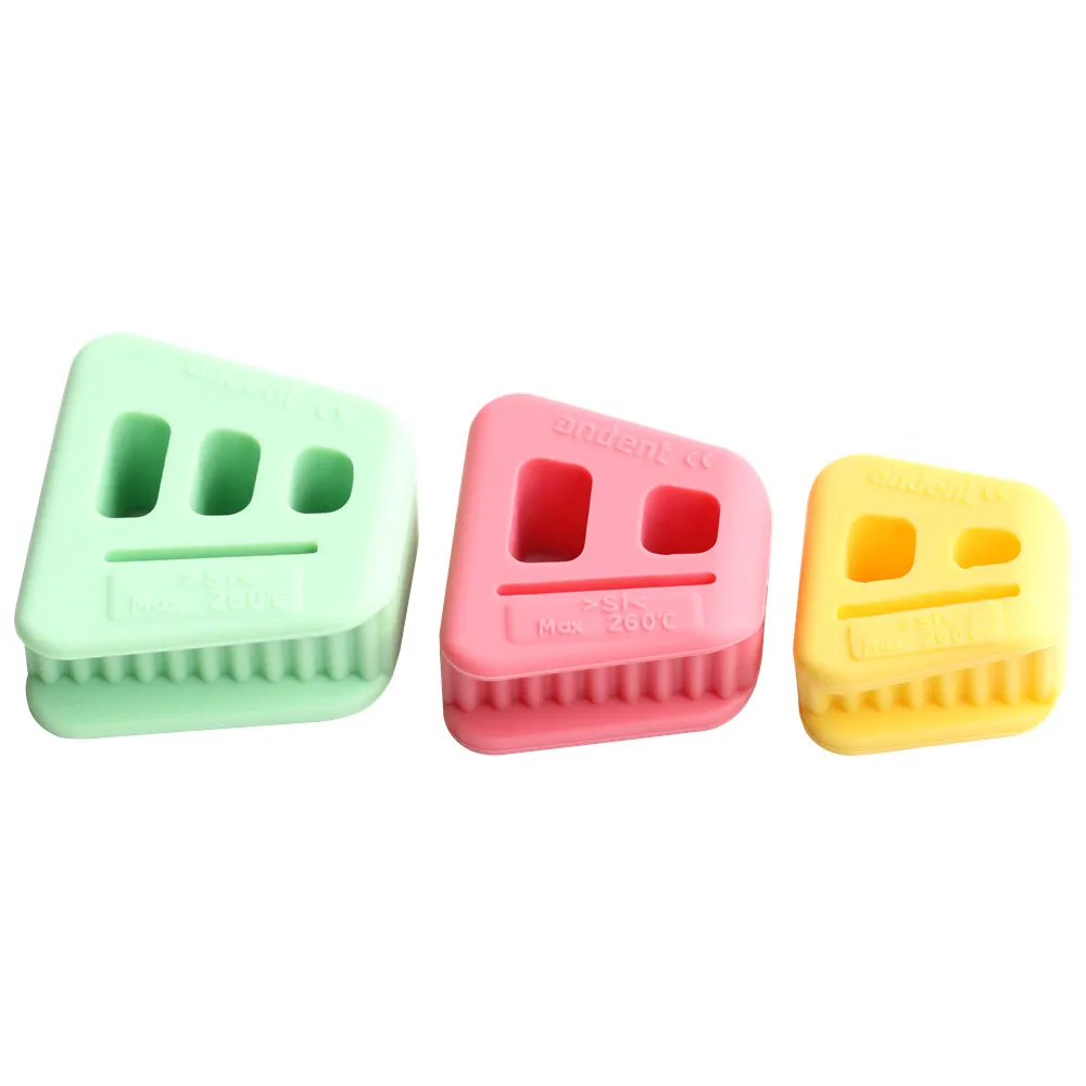1 Kit Dental Rubber Retractor Mouth Prop Bite Block Silicone Opener With Tongue Guard S/M/L Autoclave 135°C Adult Kids Bites view 3