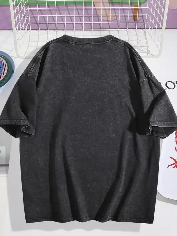 Customization Shirt Washed Tee With “self Care.” Slogan, EST. 2009 & Mac Miller “SWIMMING” Detail