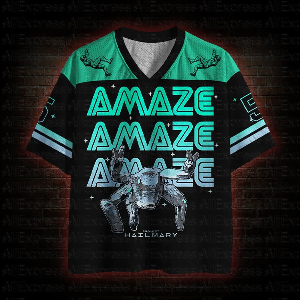 2026 New Movie Sports Fashion Adult and Children's Short Sleeve V-neck Street Eye Clothing Gothic Style Horror Fans Gift