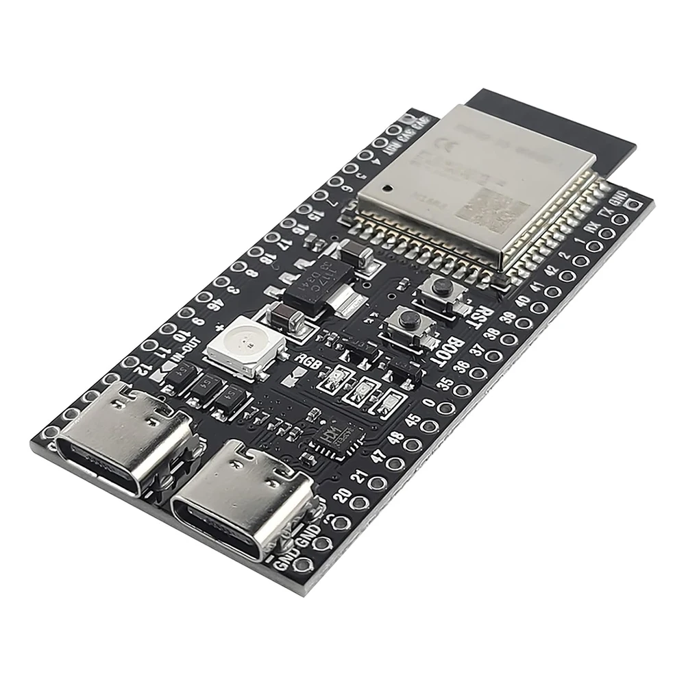 

(ABDH) 3PCS ESP32 S3 Development Board with 2.4G WiFi BT Module ESP32-S3-WROOM-1 N16R8 MCU and 50CM Type-C Cable