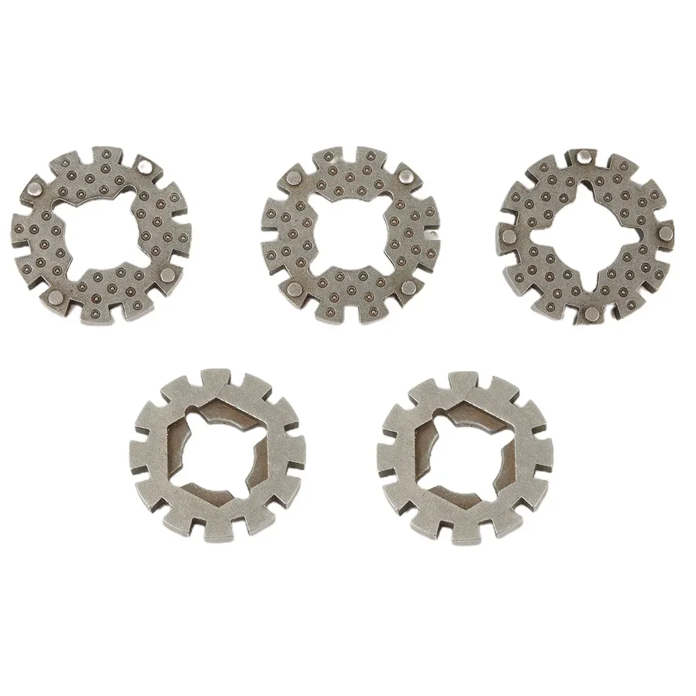 Circular Oscilante Saw Blades Adaptadores, Adaptadores de Liberação Rápida, Adaptador Star Lock, Ferramenta Elétrica Universal, 5 Pcs