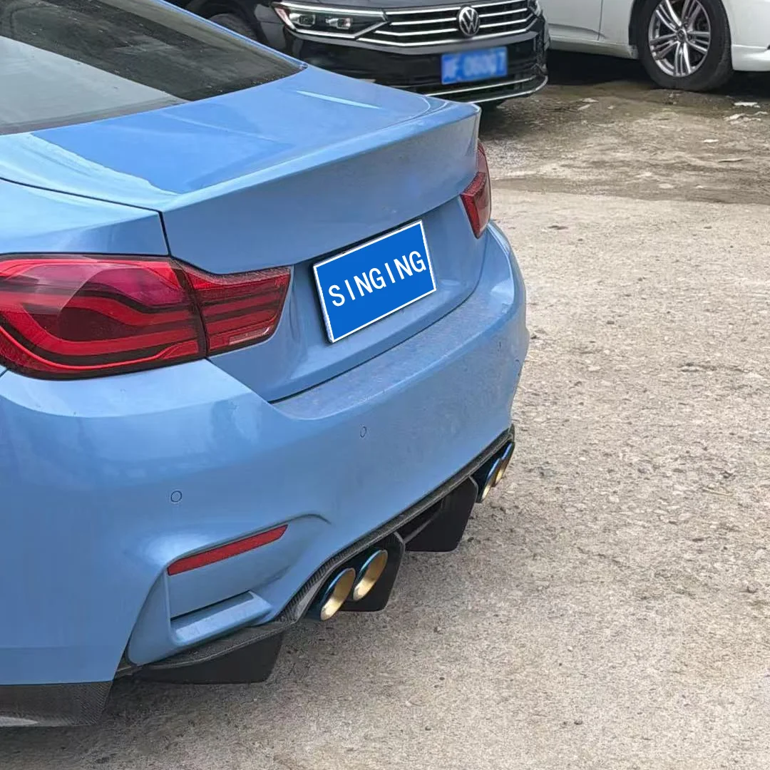 For M2 M2C M3 M4 F80 F82 F83 F84 F87 F90 Exhaust Tip End Pipe Protector Cover Decorative Auto Part Modification Outlet 96mm