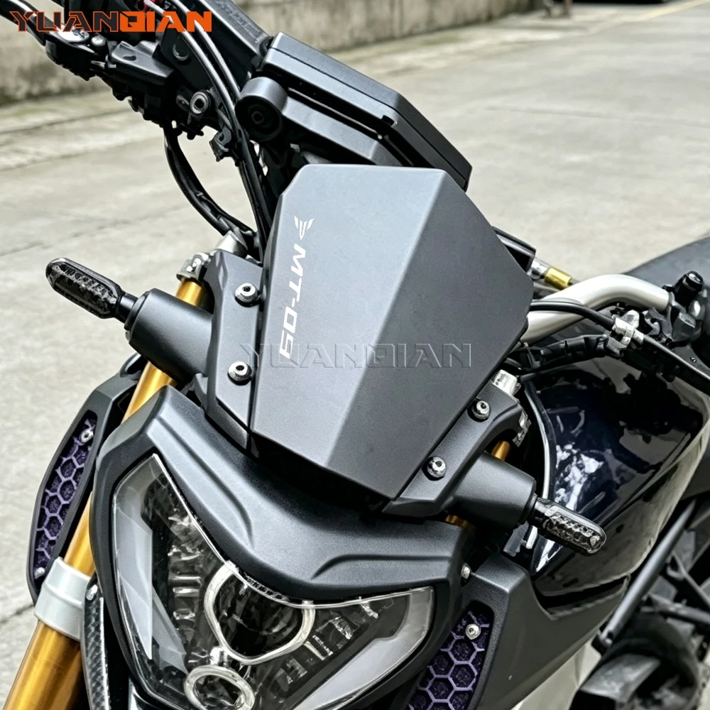 

For YAMAHA MT-09 MT09 FZ-09 FZ09 2014 2015 2016 Motorcycle Accessories Front Windscreen Windshield Deflectors Parts MT 09 FZ 09