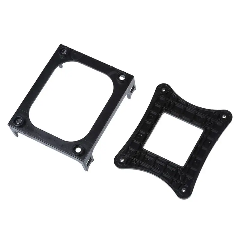 ABRI-3X Black Plastic CPU Fan Mounting Bracket Base For Socket 478