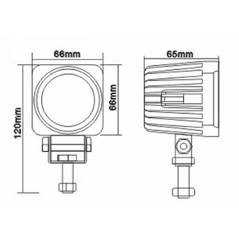 LED Light Suitable For Construction Vehicles Agricultural Machinery Industrial Machinery Trucks RV Be Used As Reversing light