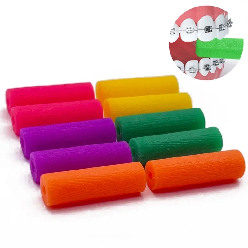 

10Pcs Chewies Aligner Fruit Flavor Adult Gum Bite Stick Invisible Bite Braces Tooth Correction Dental Supplies
