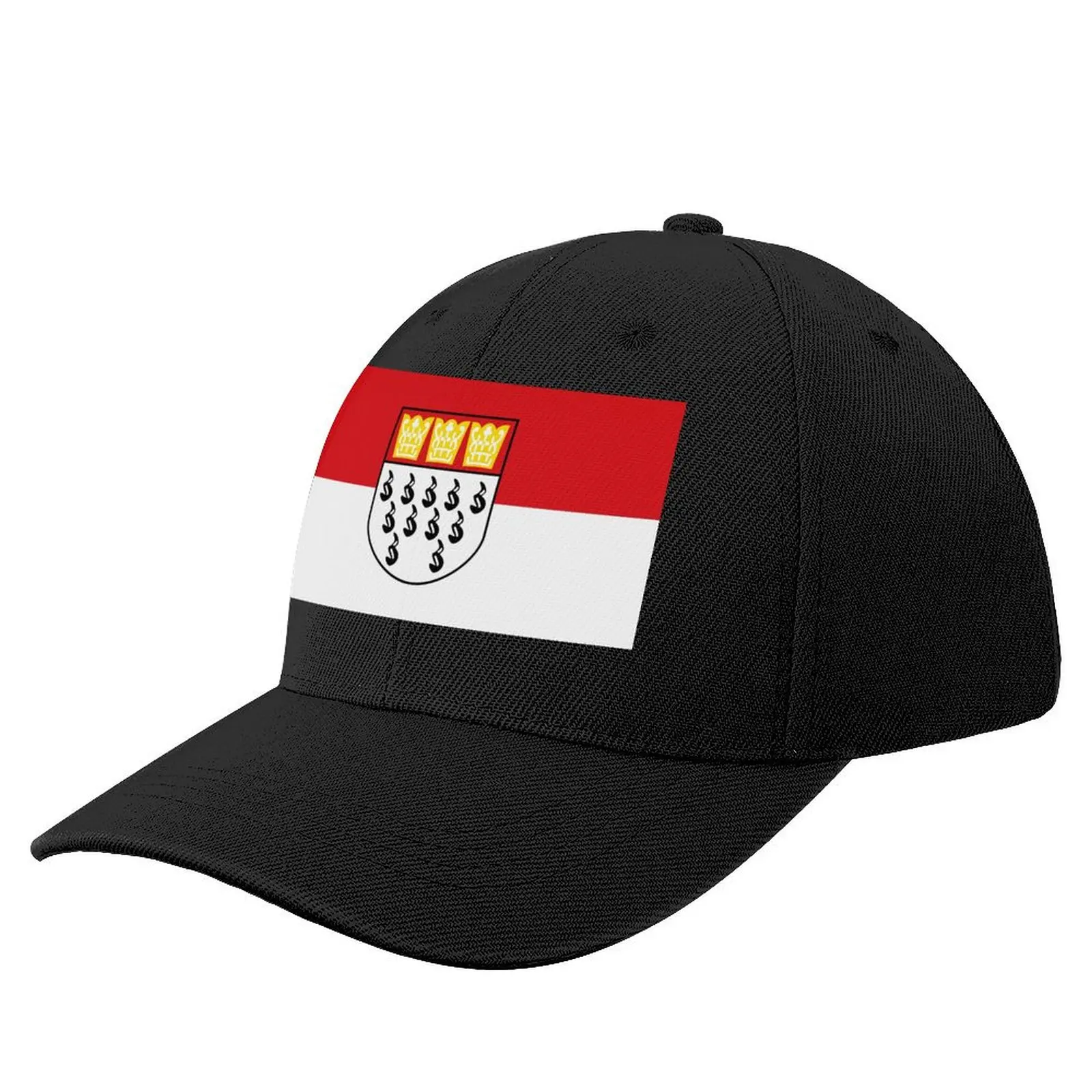 

Flag of Cologne, North Rhine-Westphalia, Germany Baseball Cap Anime Hat sun caps Wild Ball Hat Elegant Women's Hats Men's