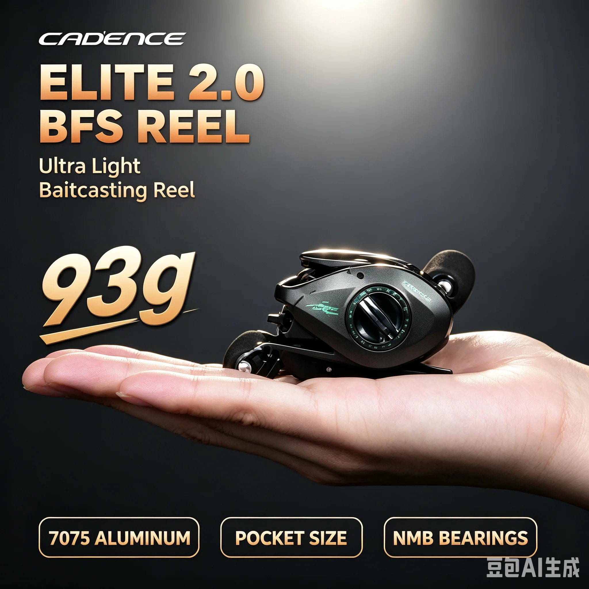 Cadence Ultra Mini Portable Water Drop Reel Bfs Reel Second Generation Micro Bait Double Line Cup For Carp And Catfish Fishing