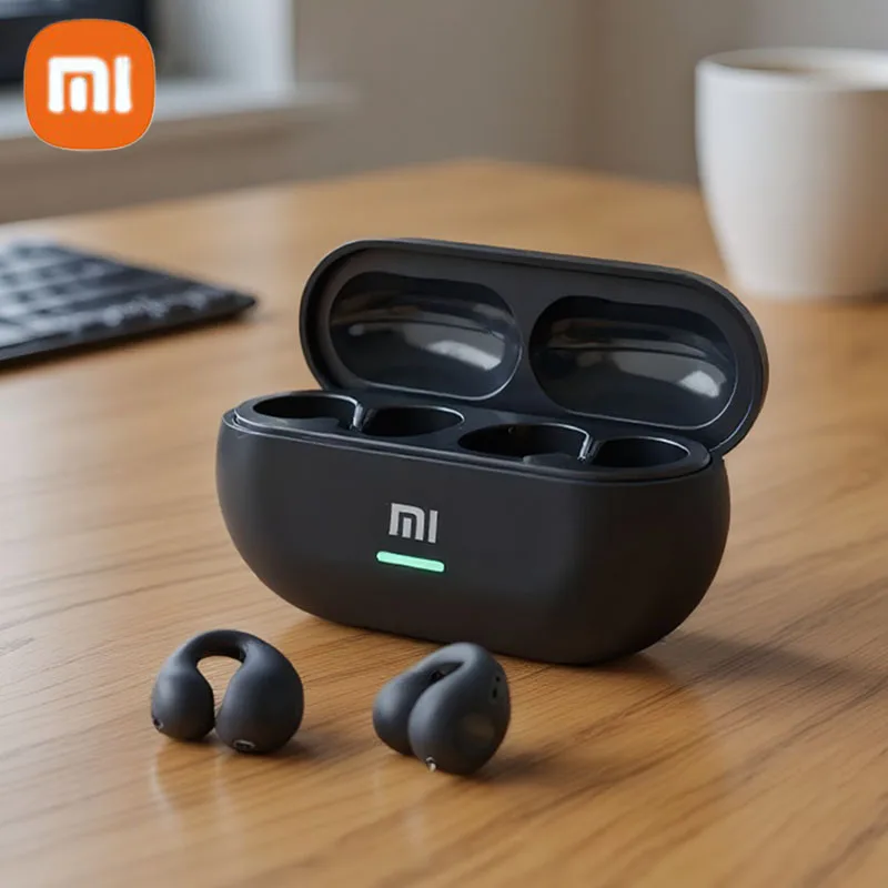 Xiaomi Earclip سماعة لاسلكية تعمل بالبلوتوث 5.3 سماعات أذن رياضية خارجية تعمل باللمس سماعات أذن لهاتف آيفون وهواوي وسامسونج #1