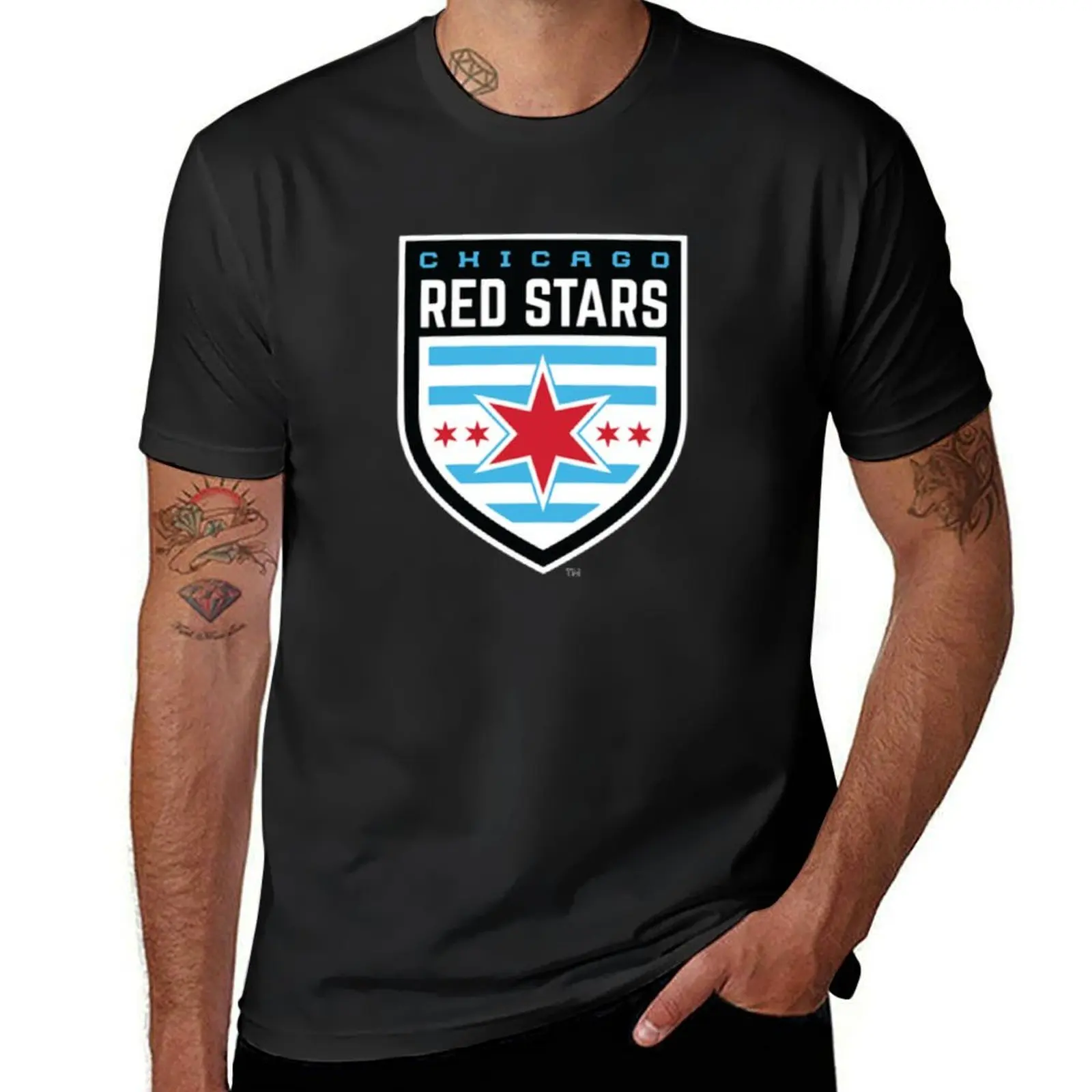 

Chicago RedStars Icon T-Shirt Anime t-shirt tees cute tops anime stuff compression shirt men