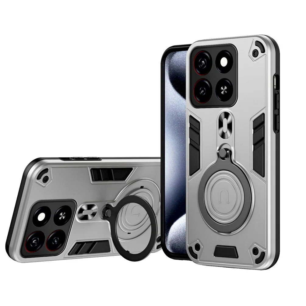 Металлический вращающийся кронштейн с несколькими держателями для ZTE Blade A35 ZTE Blade A55 Blade A34, защитная крышка для камеры