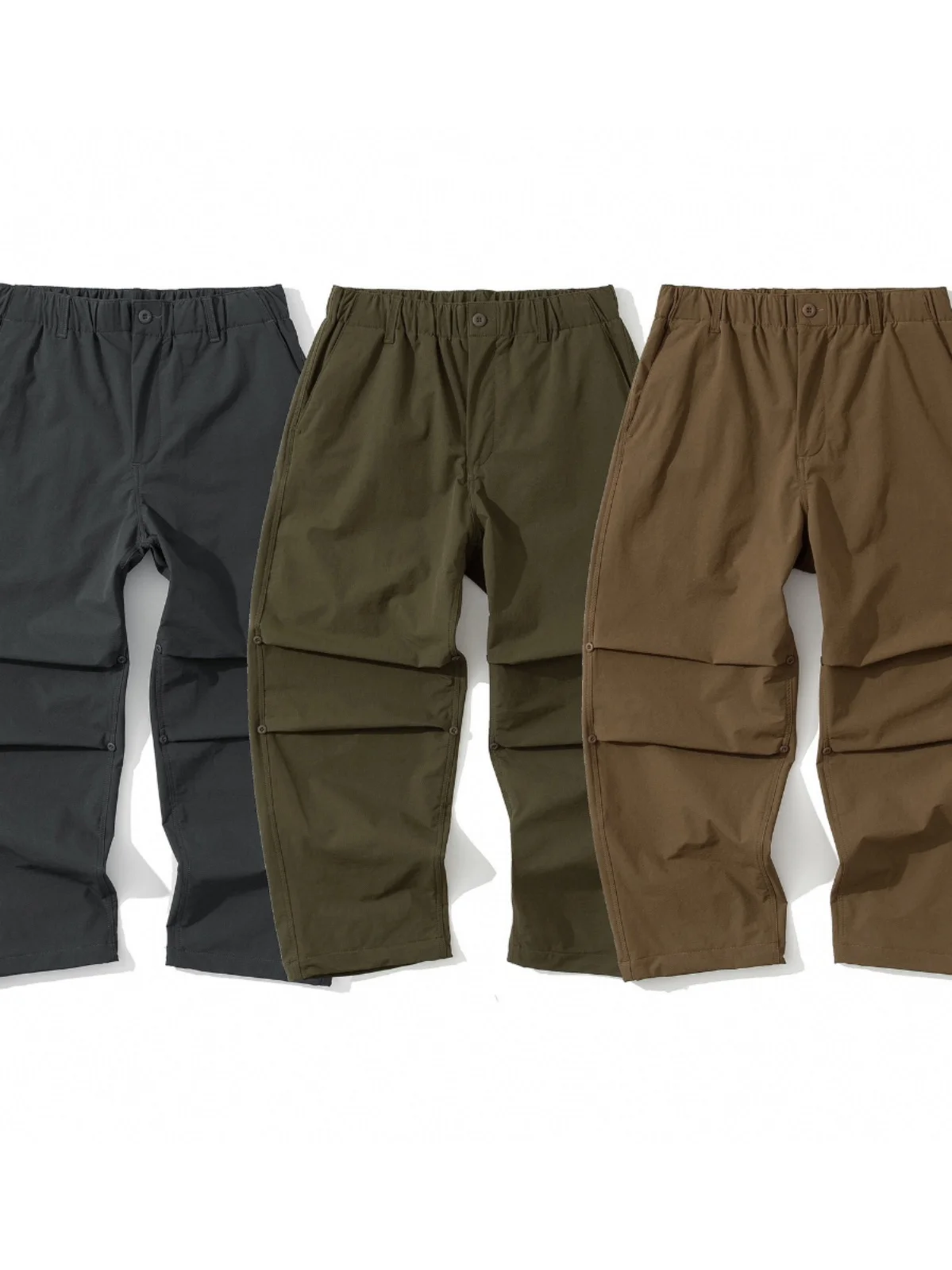 

Waterproof Casual Pants Spring Autumn Men's Utili Trousers Drop Outdoor Cotton Straight Leg Anti-Wrinkle Workwear