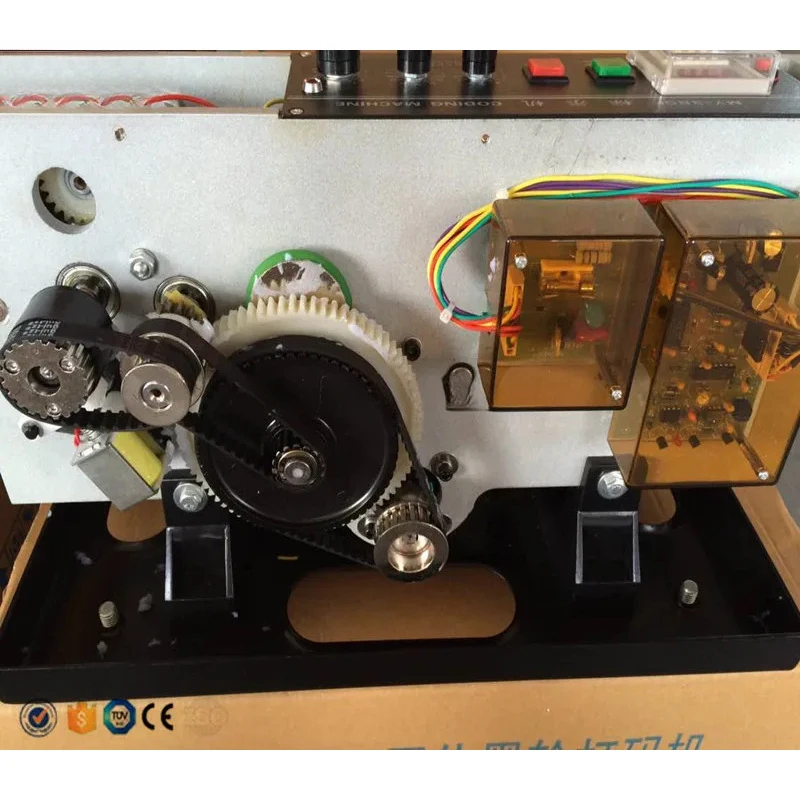 MY-0FW Automatic Solid Ink Expiry Date Coding Box Marker Hine