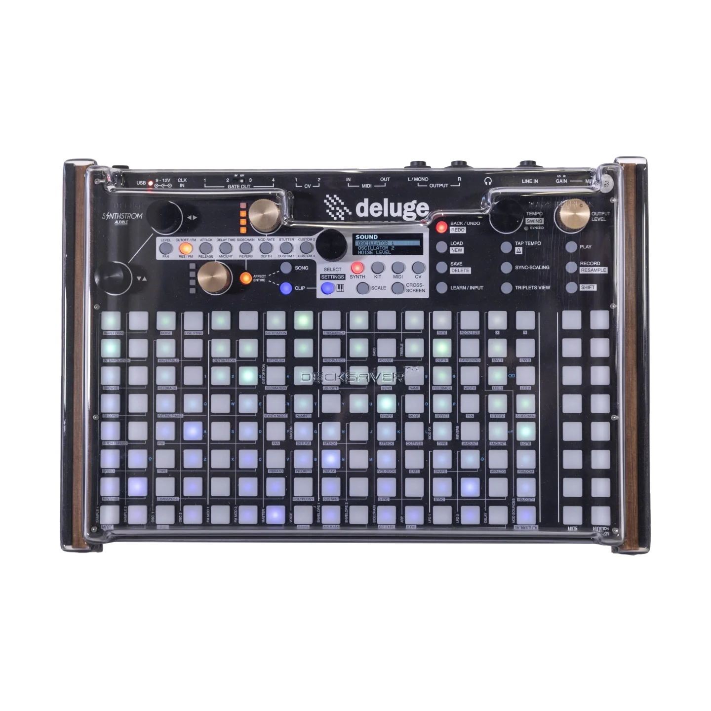 Synthstrom Deluge OLED CV MIDI sequencers, synthesizers, samplers, workstations