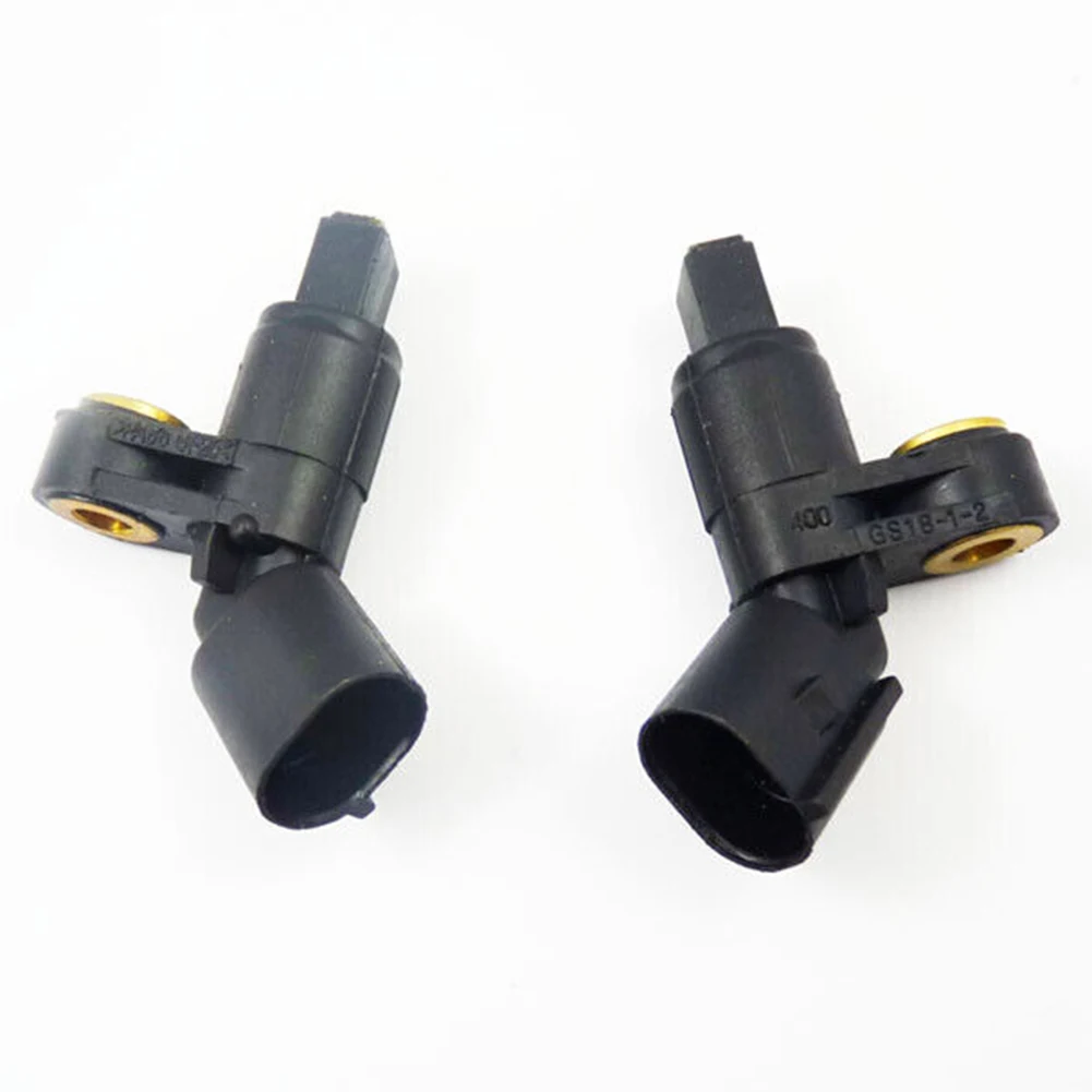 العلامة التجارية الجديدة عجلة السرعة الاستشعار أجهزة الاستشعار 1J0927803 + 1J0927804 ABS مكافحة قفل الفرامل الأسود اكسسوارات السيارات للجولف ل جيتا #4