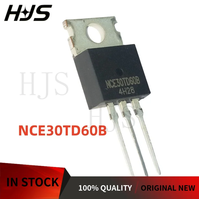 10 Uds NCE30TD60B 30TD60B nuevo original TO-220 20/30A 600V Trench FS II Transistor IGBT rápido tubo IGBT