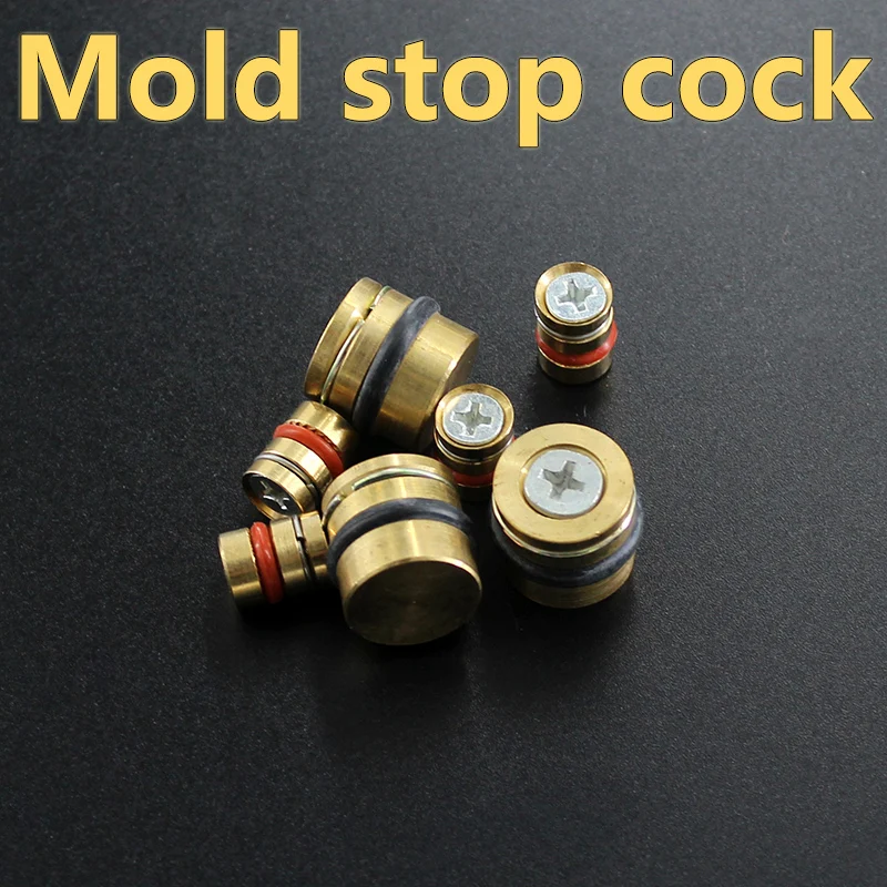 High temperature resistant mold water stop plug cooling water copper plug copper water plug diameter 6 8 10 12 14 16 18 20 25mm