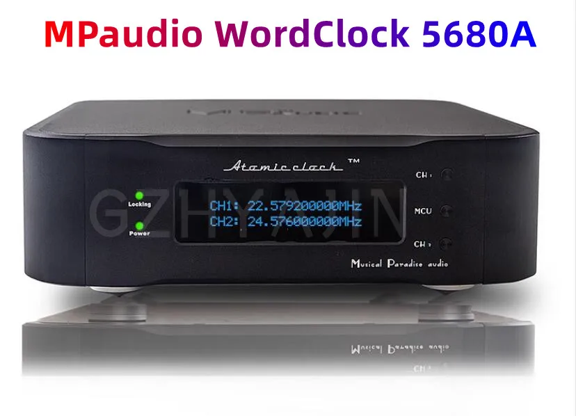 Rubidium Atomic clock WCK professional recording synchronization sub clock WordClock ultra-low noise audio clock 44.1KHz