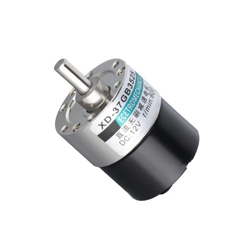 Bürstenloser Motor, 12 V, 24 V, Mikro-DC-Untersetzungsgetriebe, kleiner Motor, einstellbare Geschwindigkeit, positiver und negativer langsamer Motor mit niedriger Geschwindigkeit