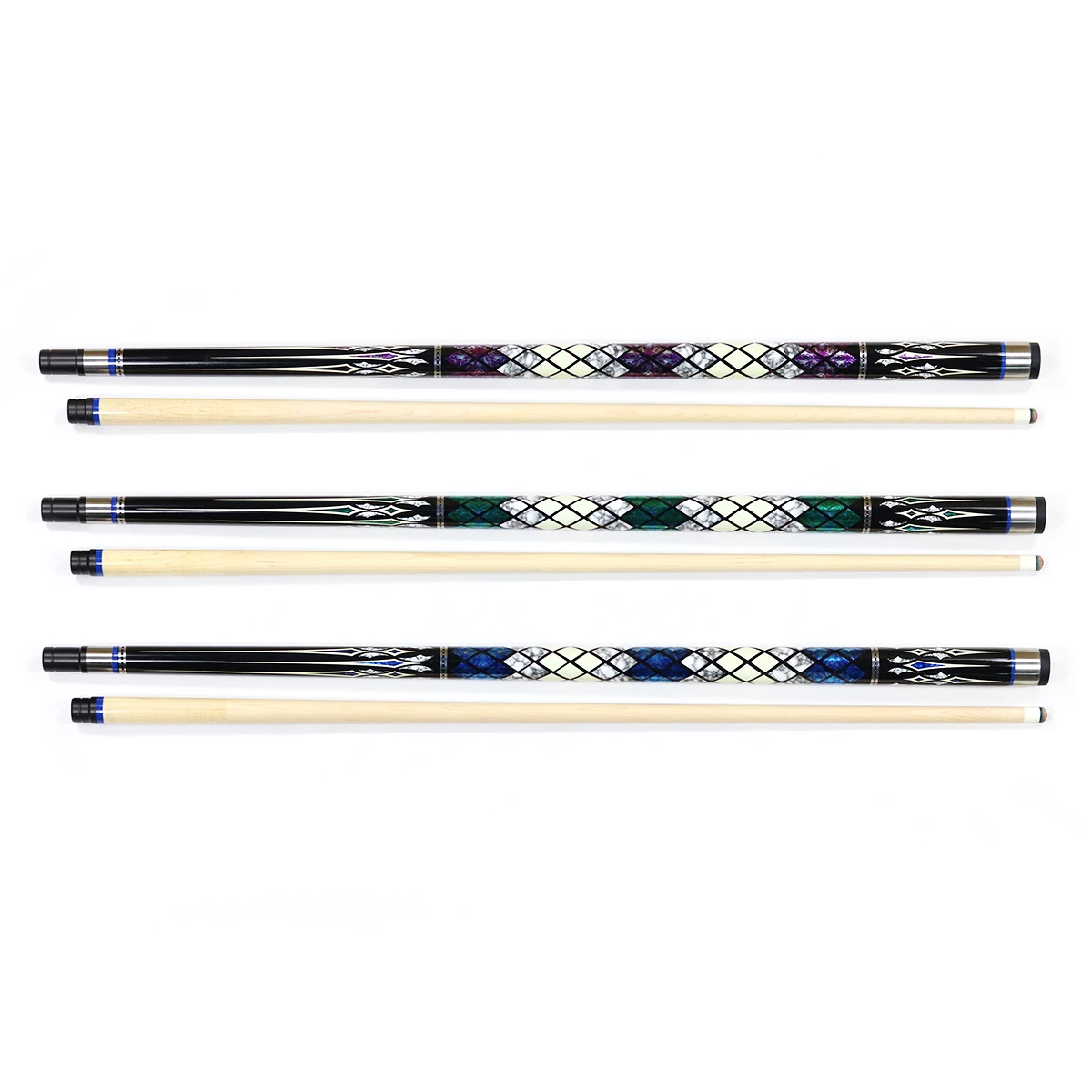 New Modern Nine-Ball Bilhar Piscina Cue Stick, Maple Madeira, Alta Qualidade, 58 \