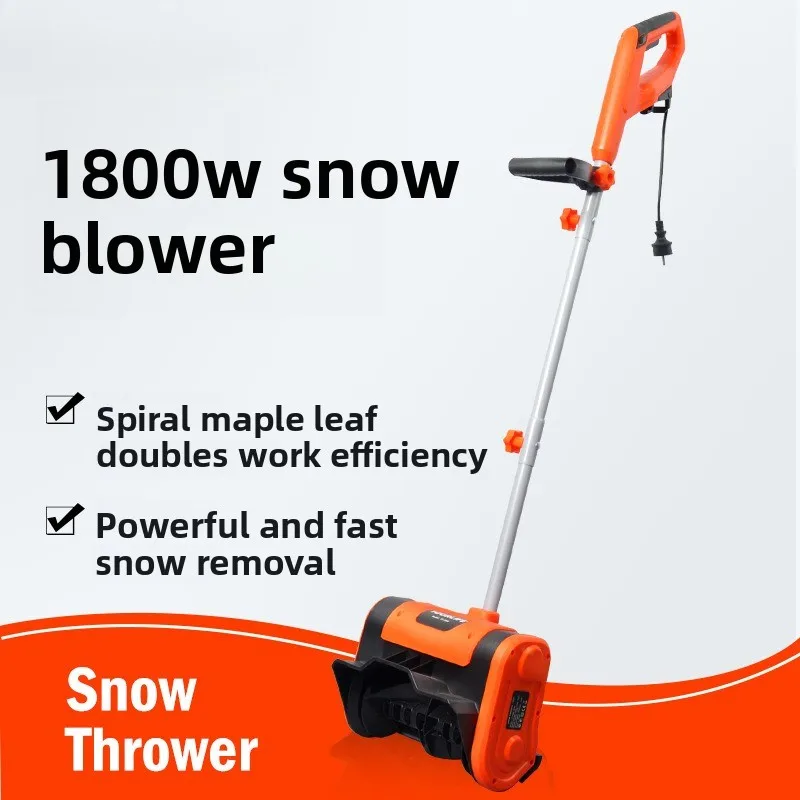 Household Push‑type Snow Remover Winter Driveway Pavement Snow‑cleaning Machin