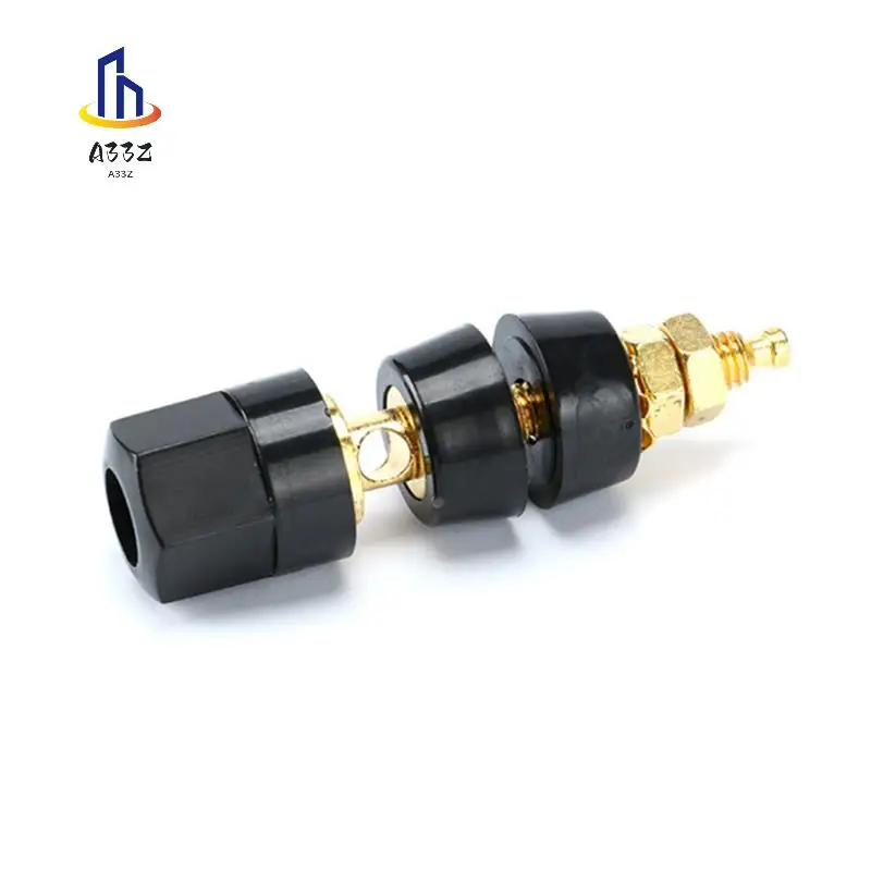 

A33Z-20Pcs/Lot Gold Plated Banana Binding Post Large Current Amplifier 4Mm Banana Plug Jack Socket Speaker Terminal 10 Pairs