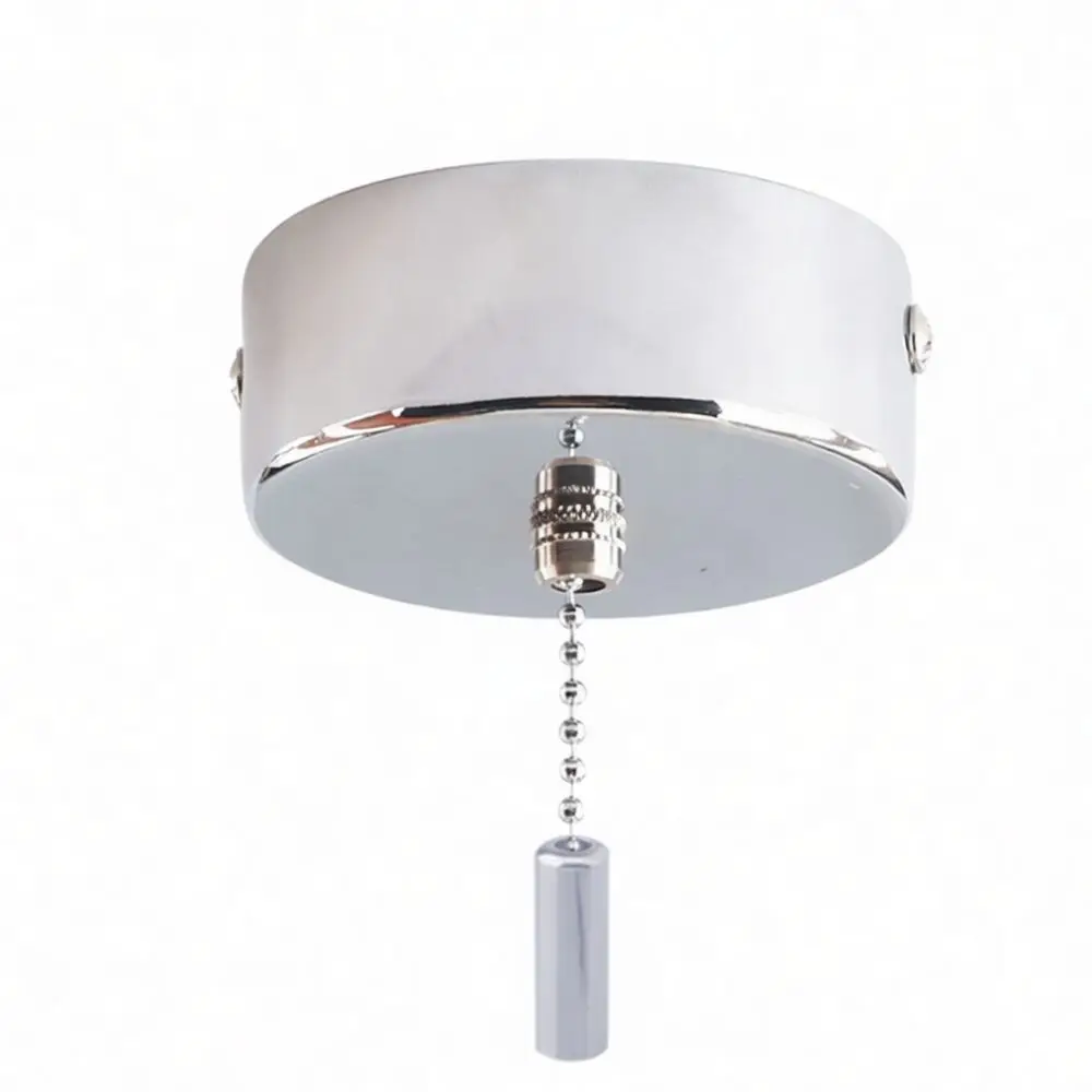 Decorative Pull Chain Light Switch Ceiling Mounted For Old Style Lamps Wall Bedside Fixture Repair Hardware Component