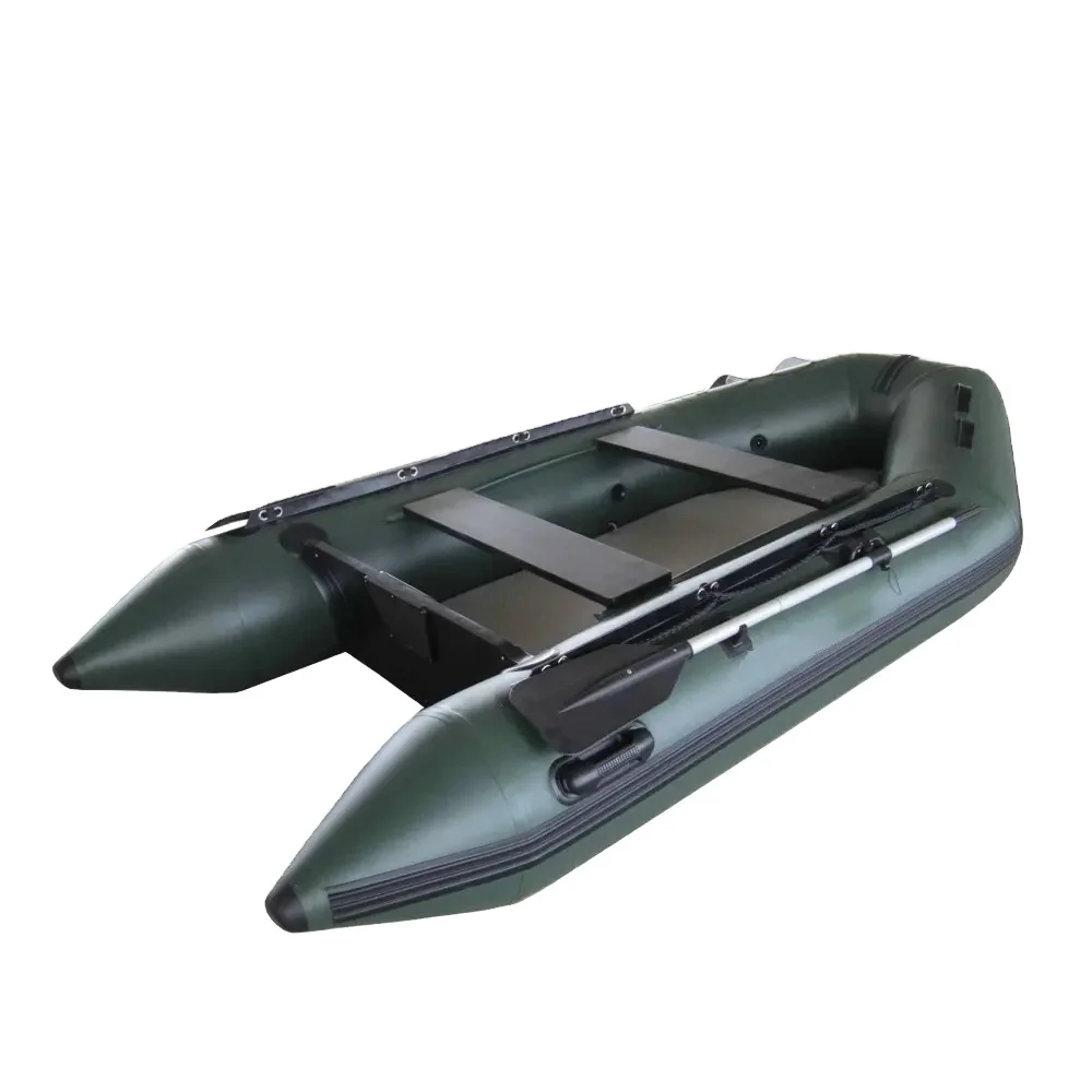 

New High Quality Hot Sale Inflatable Floor Fishing PVC Boat Assault Boat Enforced PVC Fishing Boat