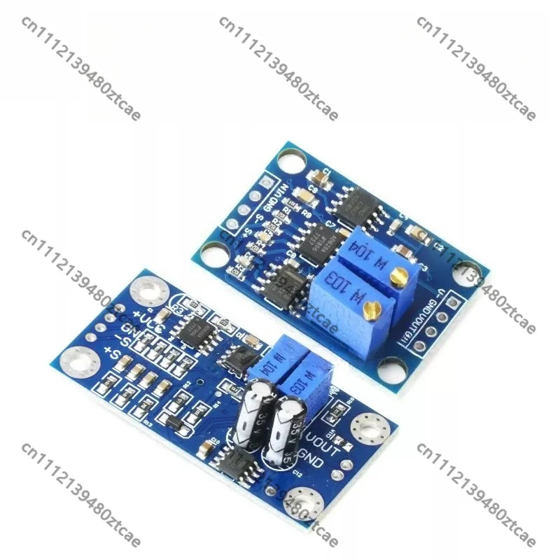 High Precision Microvolt / Millivolt Voltage Amplifier Module, Small Signal Instrument Amplifier Board, AD620 Transmitter