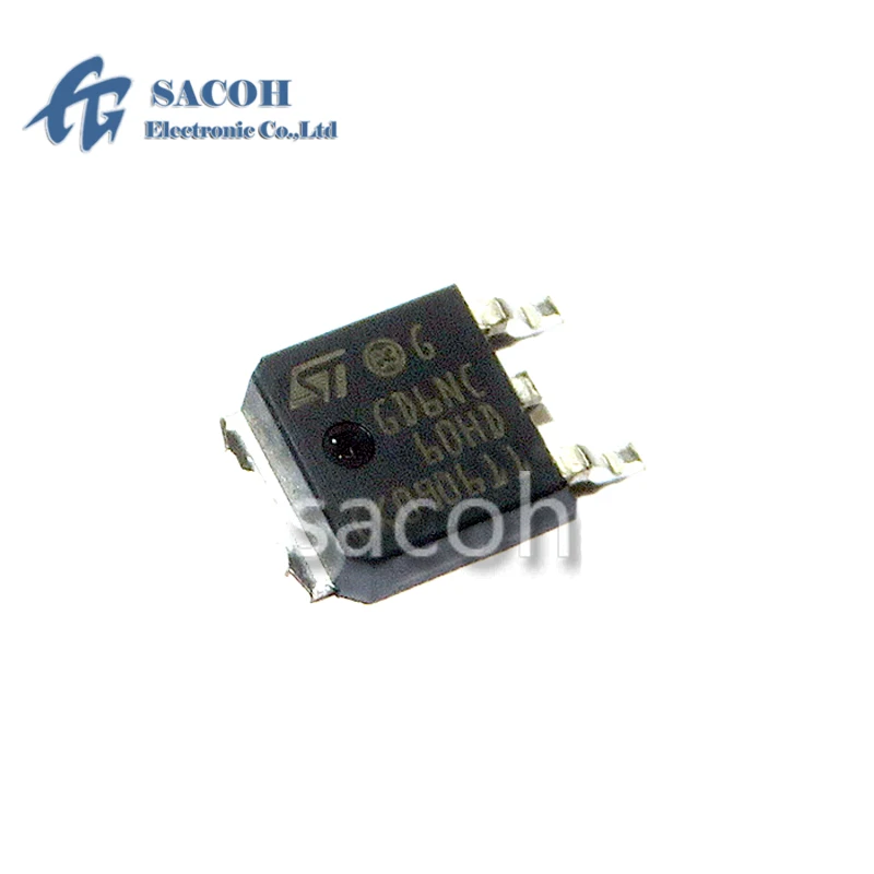 IGBT قوي جدا أصلي ، جديد ، STGD6NC60HD ، GD6NC60HD ، stgd6nc60hd4 ، STGD6NC60H ، GD6NC60H ، إلى-، V ، 6A ، 10 لكل لوت