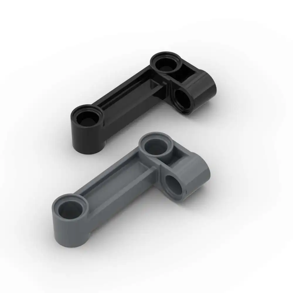 MOC 10PCS 11455 Pin Connector Perpendicular 2x4 Bent Building Blocks Stacking Replaceable Brick Toys Adults Boys Holiday Gifts