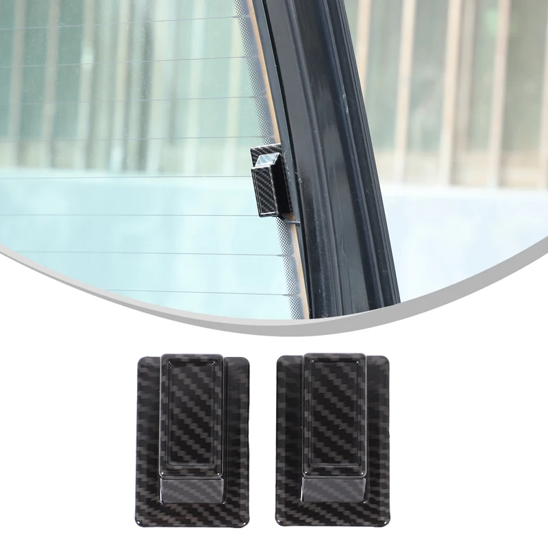 

ABS carbon fiber pattern Car rear window glass heating cable protective cover Suitable for Land Rover Discovery 2 LR2 1998-2003